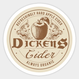 Dickens Cider Organic Sticker